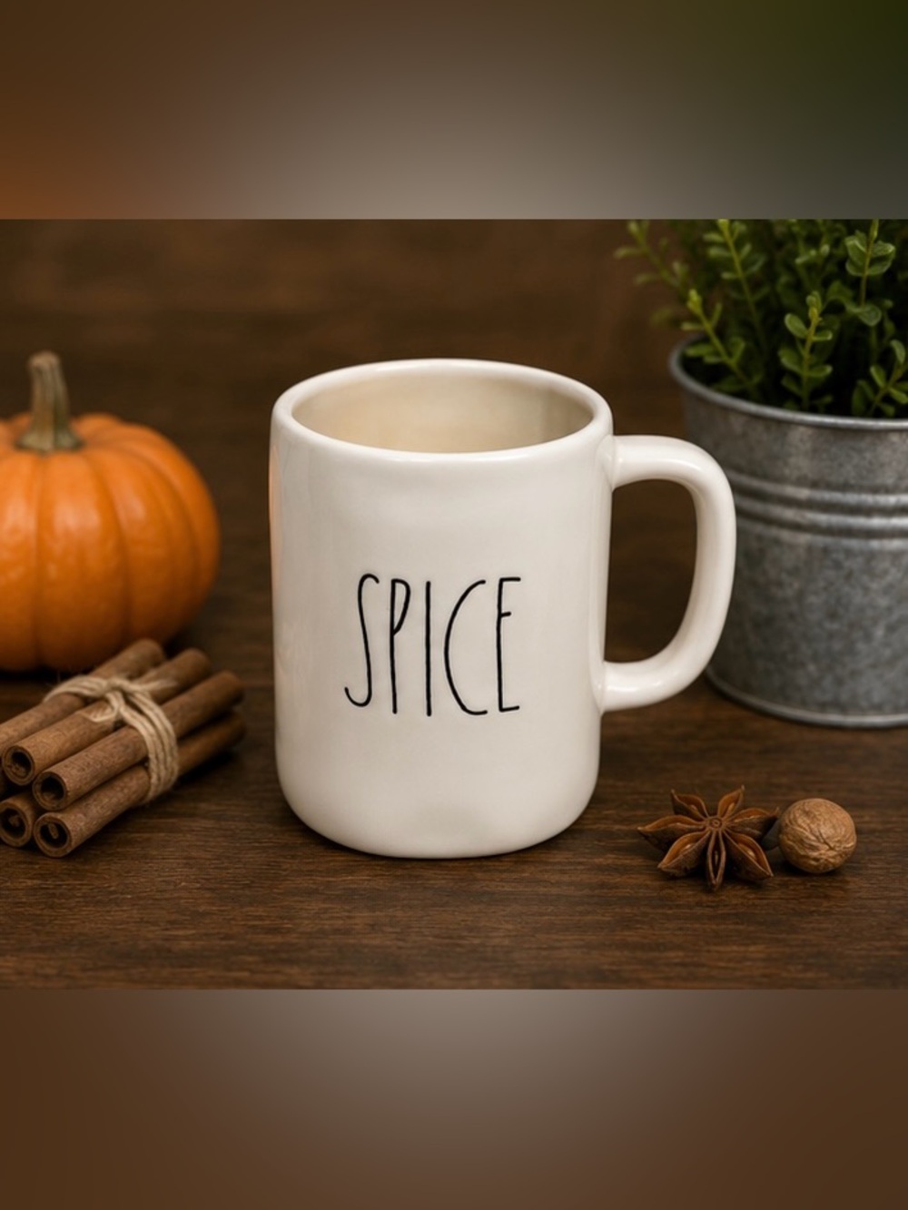 Rae Dunn White Spice Mug - Picture 2 of 7